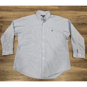 Polo Ralph Lauren Striped Button Down Shirt‎ Long Sleeve Classic Fit